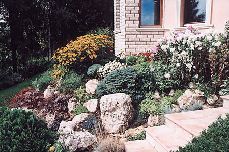 Dr. JÓZSA Miklósné: 24 méter szintkülönbségű dunántúli kert - „AZ ÉV KERTJE” 2006 - elismerő oklevél